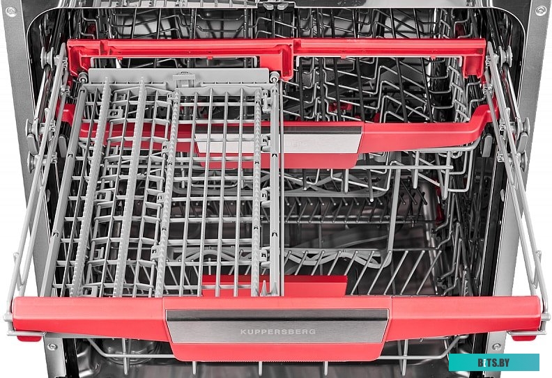 GLM 6075 Встраиваемая посудомоечная машина Kuppersberg/ Полноразмерная, Полностью встраиваемая, количество корзин: 3, регулируемая по высоте верхняя к