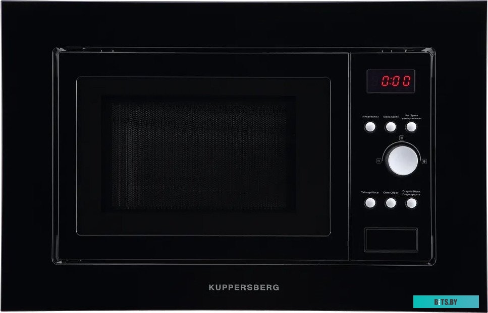 HMW 625 B Встраиваемая микроволновая печь Kuppersberg/ 20 л, High-Tech, 800 Вт, черный цвет