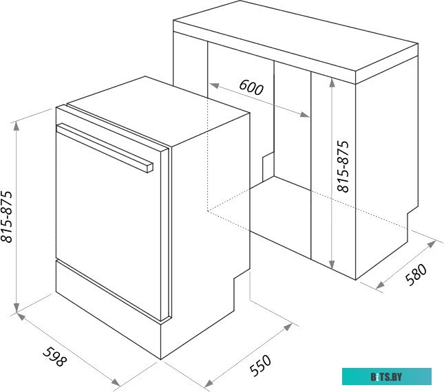 MLP-12S Посудомоечная машина MAUNFELD MLP-12S
