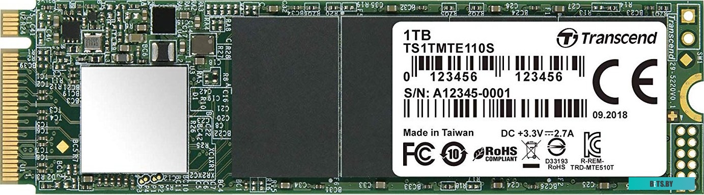 SSD Накопитель Transcend 110S 1TB TS1TMTE110S