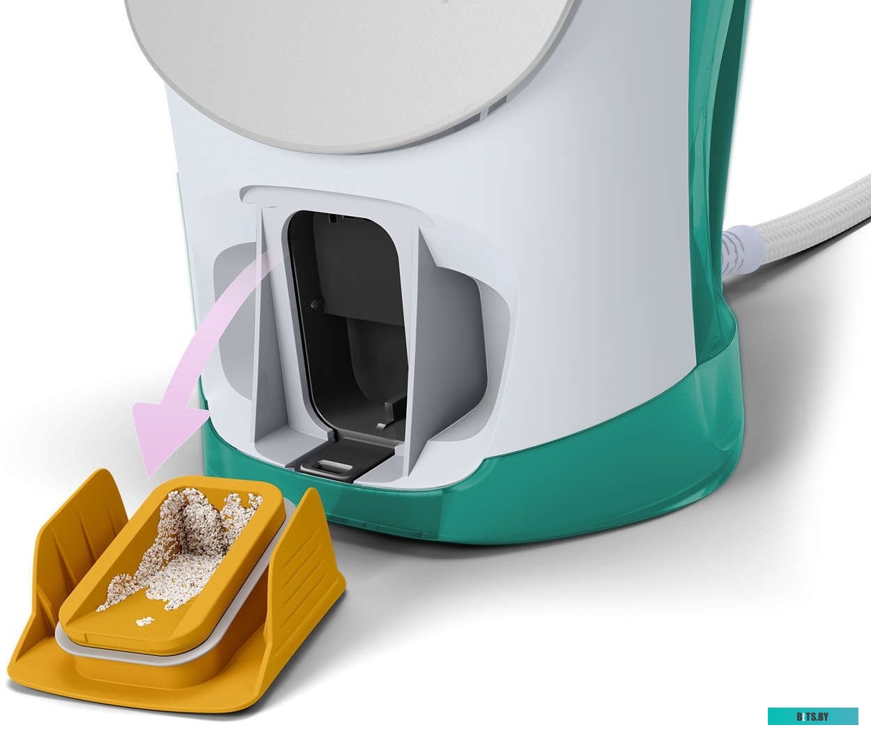 GCR-53720 GCR Кабель питания 1.0m, Евровилка угловая - С13, 3*0,75mm, черный, GCR-53720