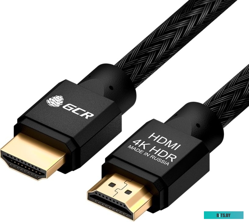 GCR-52704 GCR Патч-корд прямой 0.5m UTP кат.6, красный, 24 AWG, ethernet high speed, RJ45, T568B, GCR-52704