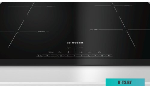 PIF651FC1E Индукционная,  60 см, индукция, скошенные края, сенсорное управление, черный