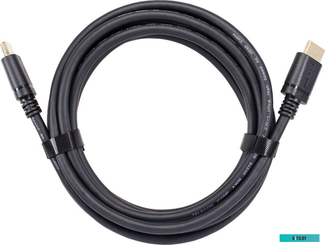 TCG245C-3M Кабель/ Кабель HDMI 19M/M,ver. 2.1 8KX60Hz (Econom) 3m Telecom <TCG245C-3M>