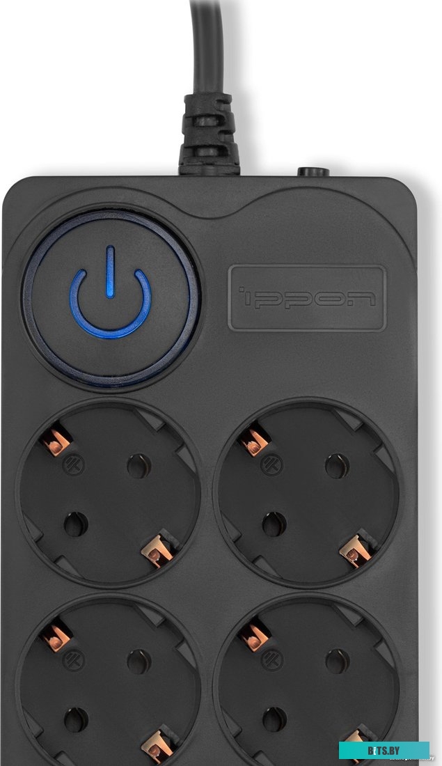 BK-8-EU-5-16-B Сетевой фильтр Ippon BK-8-EU-5-16-B, 5м, черный