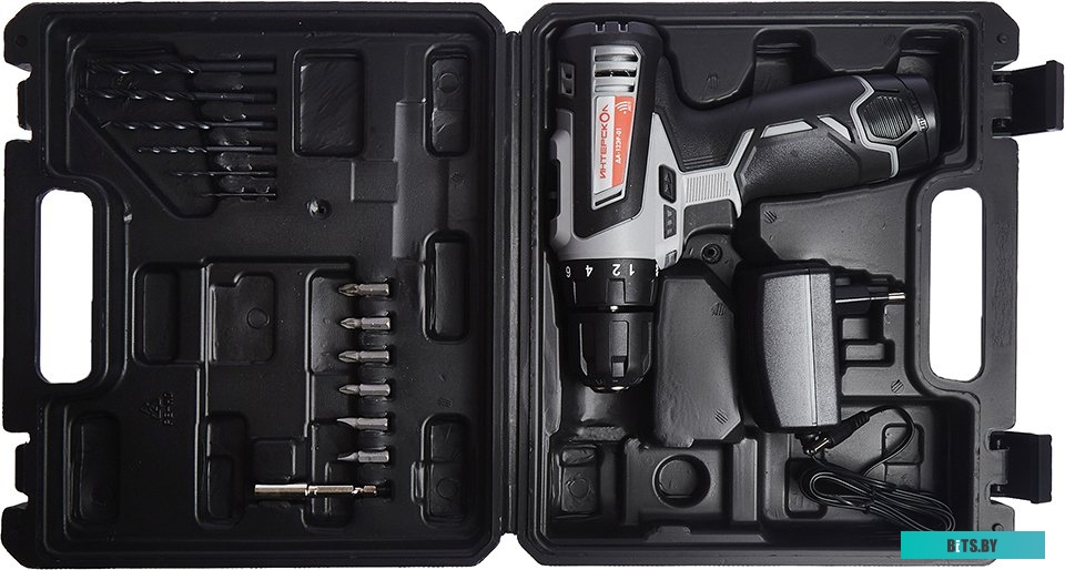 Дрель-шуруповерт Интерскол ДА-12ЭР-01 (с 1-им АКБ, кейс) <534.0.1.01>