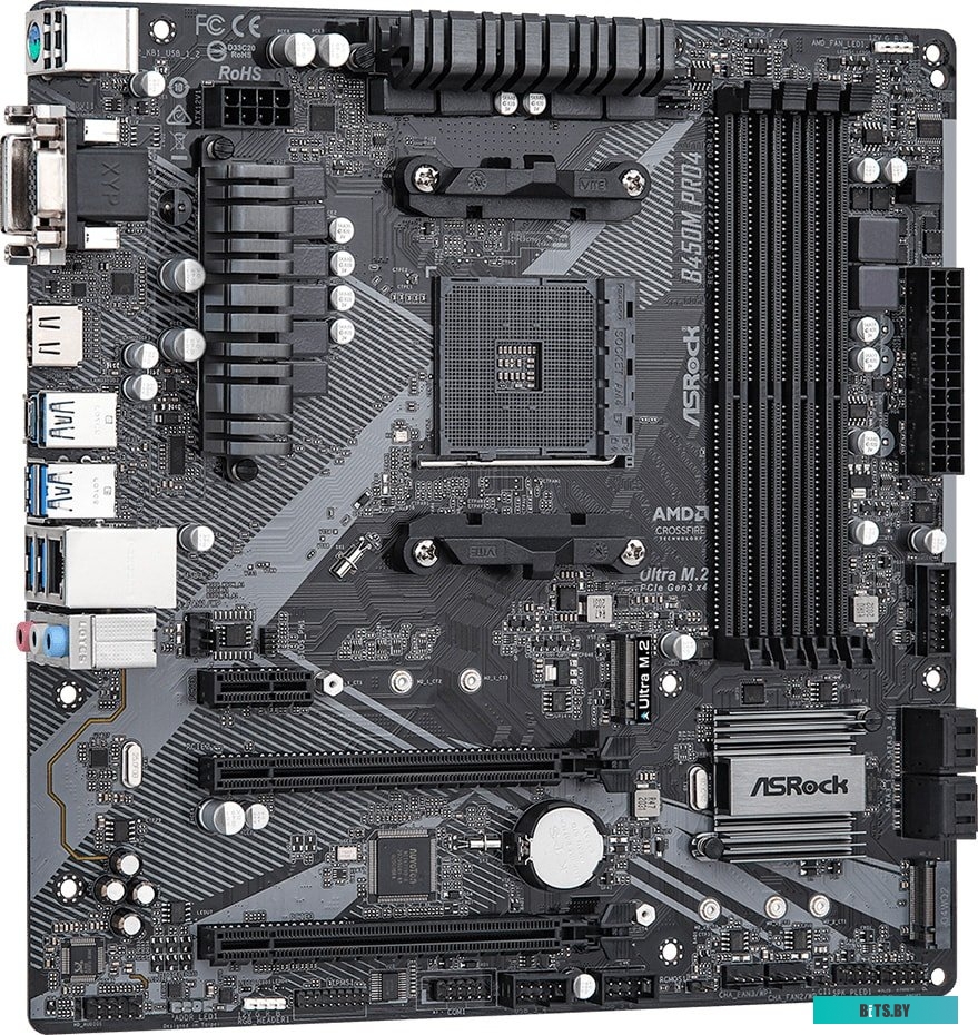 Материнская плата ASRock B450M PRO4 R2.0