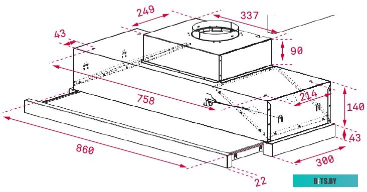 404316 Микроволновая печь BUILT-IN HMT-206 WEISSGAUFF