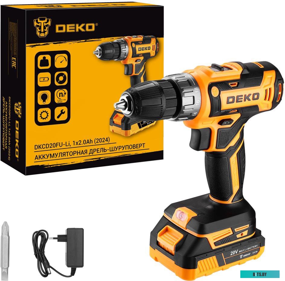 063-4149 6971674993643 Deko DKCD20FU-Li 063-4149 (с 1-им АКБ)