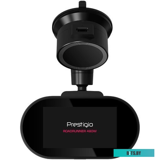 PCDVRR480W Видеорегистратор Prestigio RoadRunner 480W,  черный