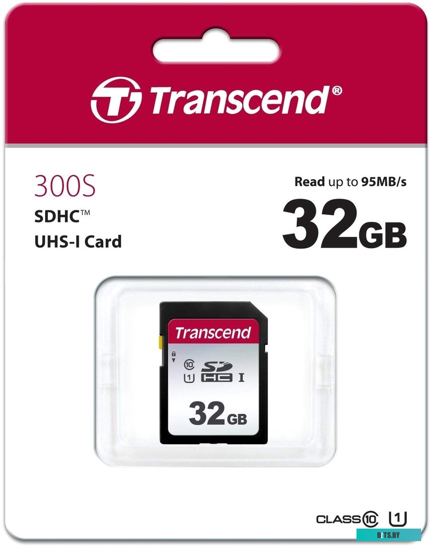 Карта памяти Transcend SDHC 300S 32GB <TS32GSDC300S>