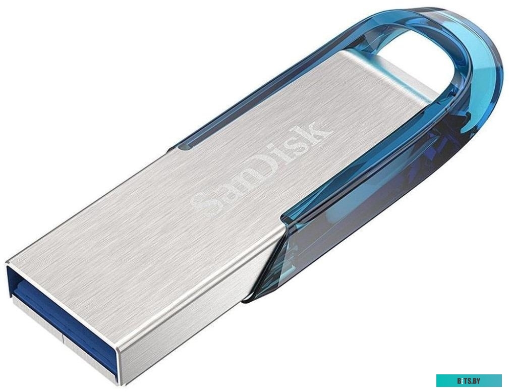 USB накопитель (Флешка) SanDisk Cruzer Ultra Flair CZ73 64GB (синий) <SDCZ73-064G-G46B>
