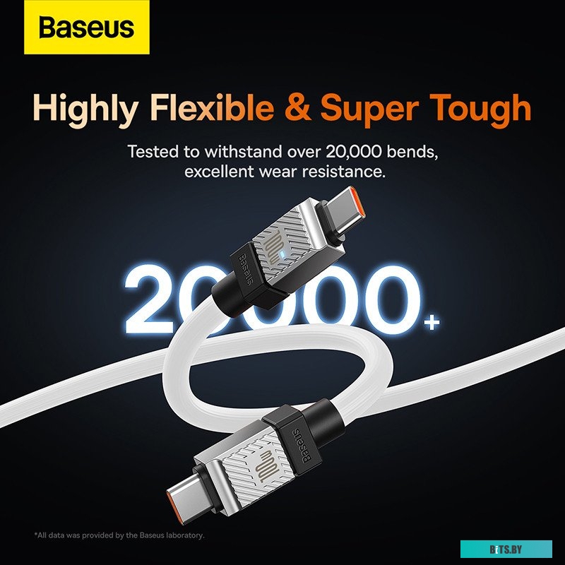 Кабель Baseus CoolPlay Series Fast Charging 100W USB Type-C - USB Type-C, CB000047, CAKW000302