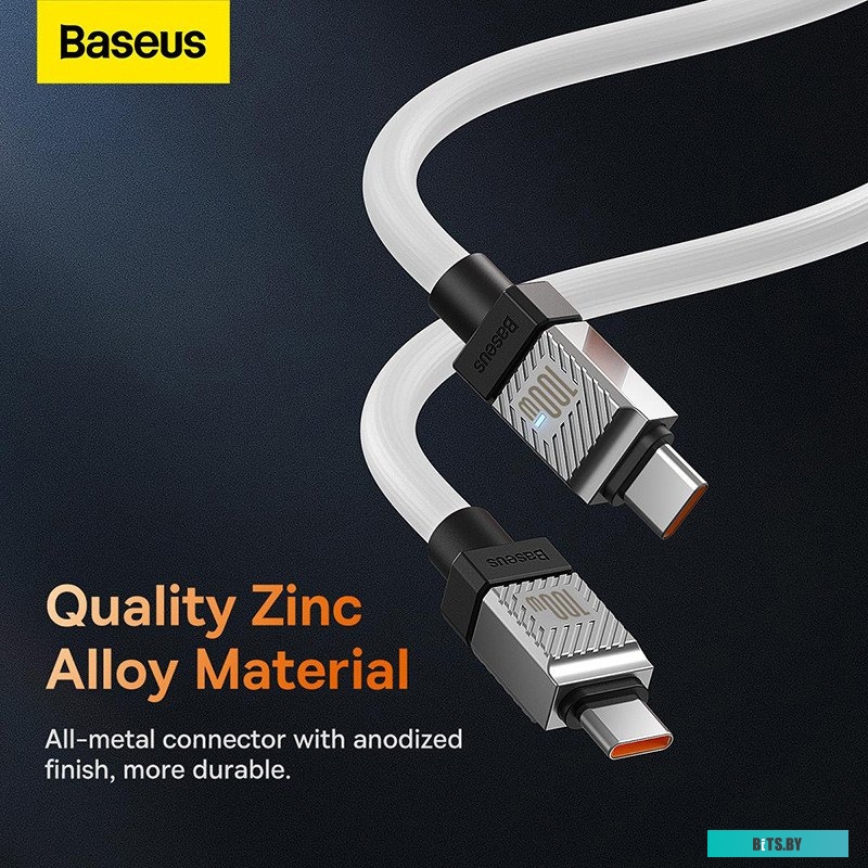 Кабель Baseus CoolPlay Series Fast Charging 100W USB Type-C - USB Type-C, CB000047, CAKW000302