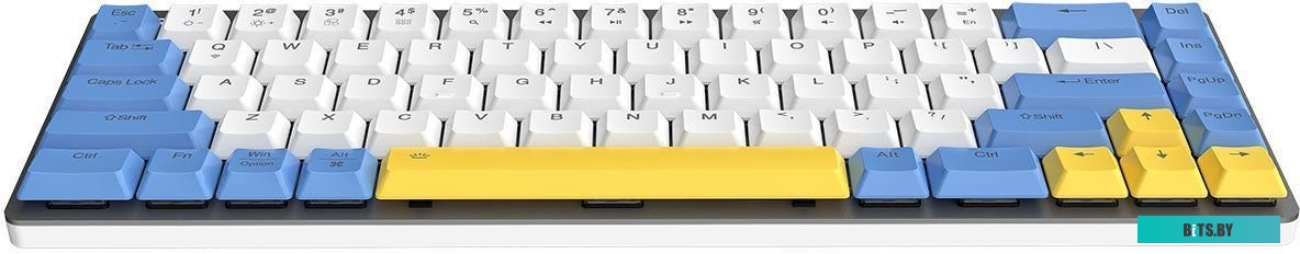 Клавиатура Dareu EK868 White-Blue-Yellow EK868 White-Blue-Yellow_Red