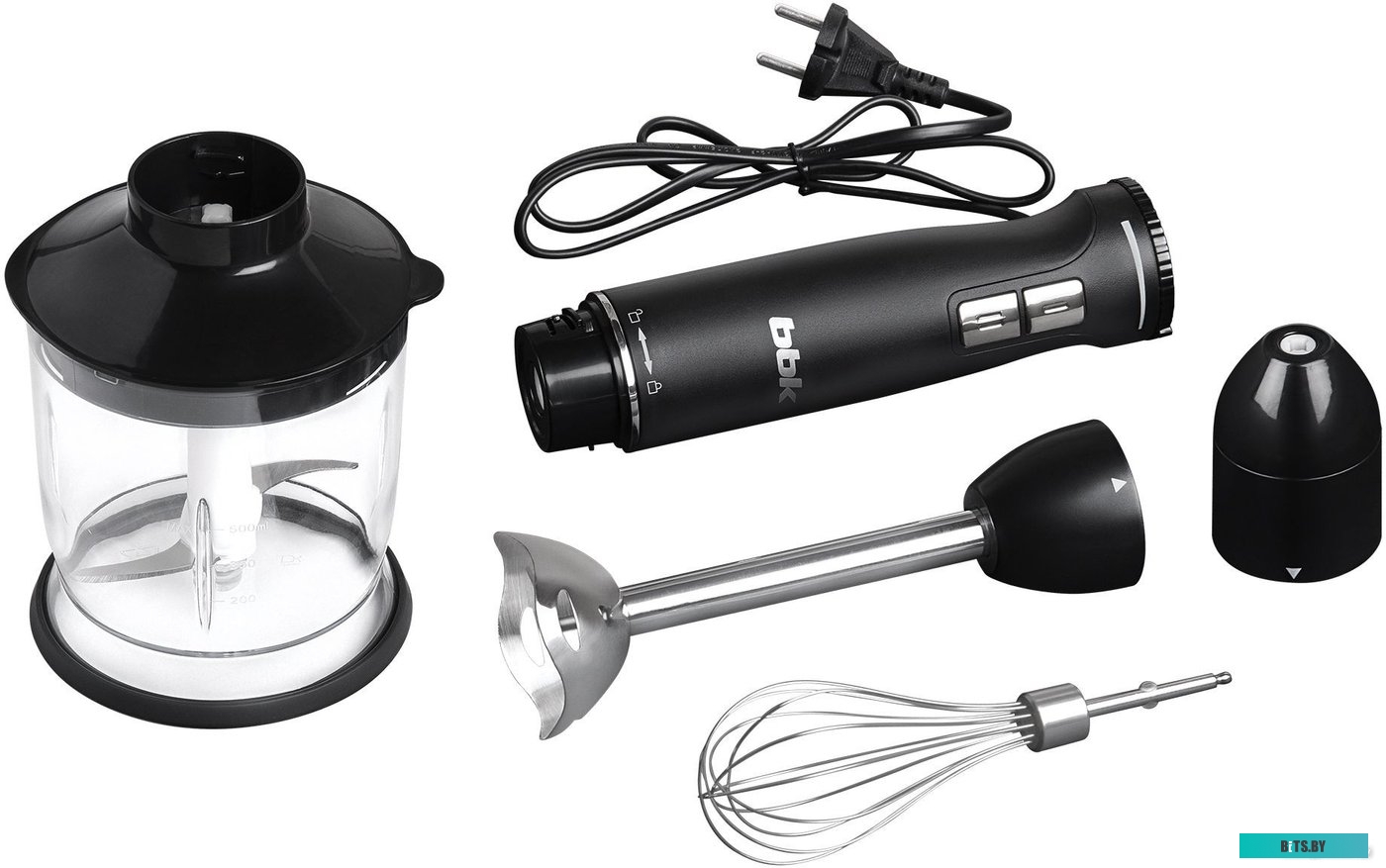 KBH0813/B Блендер BBK KBH0813 STEEL/BLACK