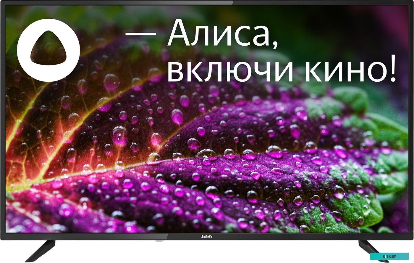 43LEX-7246/FTS2C (B) Телевизор LED BBK 43" 43LEX-7246/FTS2C (B) Яндекс.ТВ черный FULL HD 50Hz DVB-T2 DVB-C DVB-S2 WiFi Smart TV (RUS)
