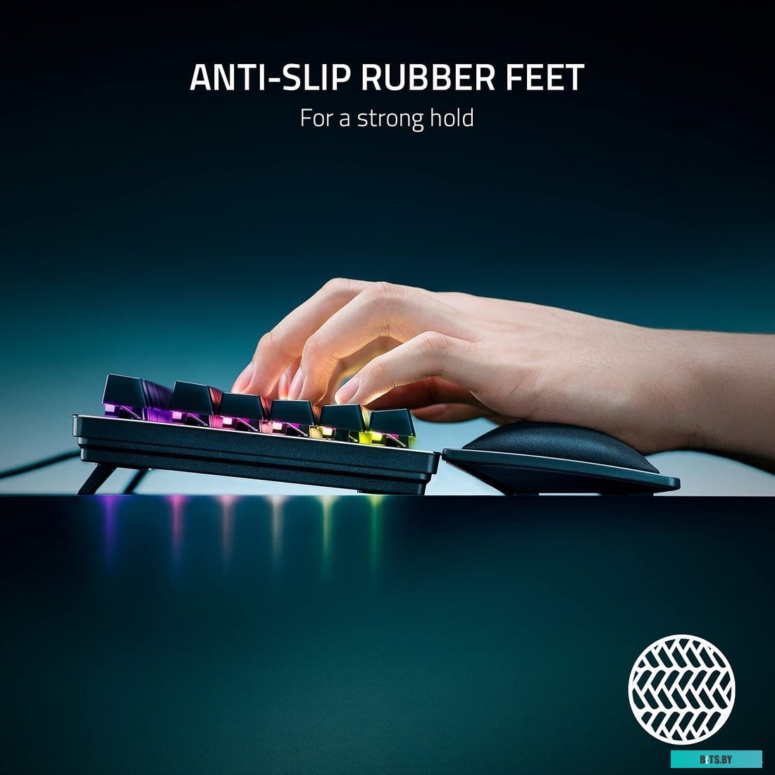 Подставка под запястье Razer Ergonomic Wrist Rest for Mini Keyboards <RC21-01720100-R3M1>
