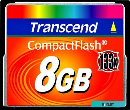 Карта памяти Transcend 133x CompactFlash 8 Гб (TS8GCF133)