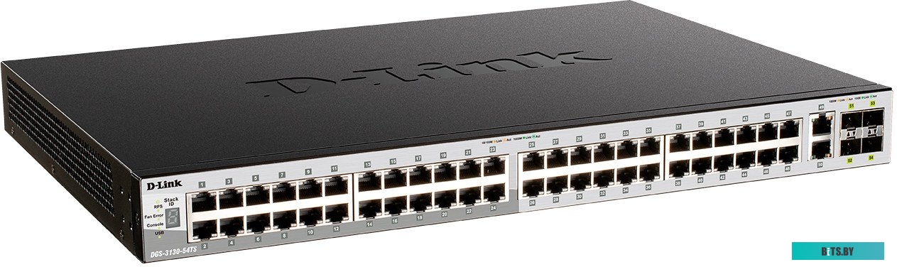 Управляемый коммутатор 3-го уровня D-Link DGS-3130-54PS/B2A