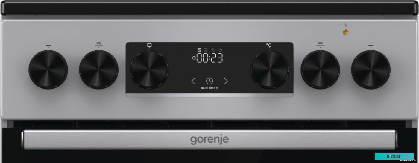 GEC5C41SG Электрическая плита Gorenje GEC5C41SG,  стеклокерамика,  без крышки,  серый
