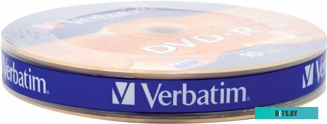 DVD-R диск Verbatim 4.7Gb 16x 43729 (10 шт.)