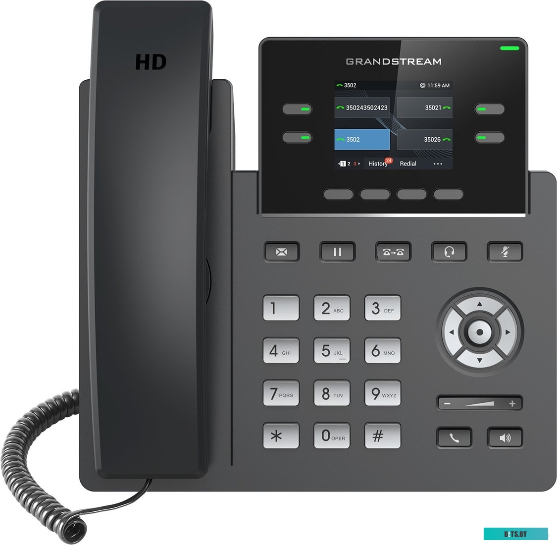 Проводной телефон Grandstream GRP2612W
