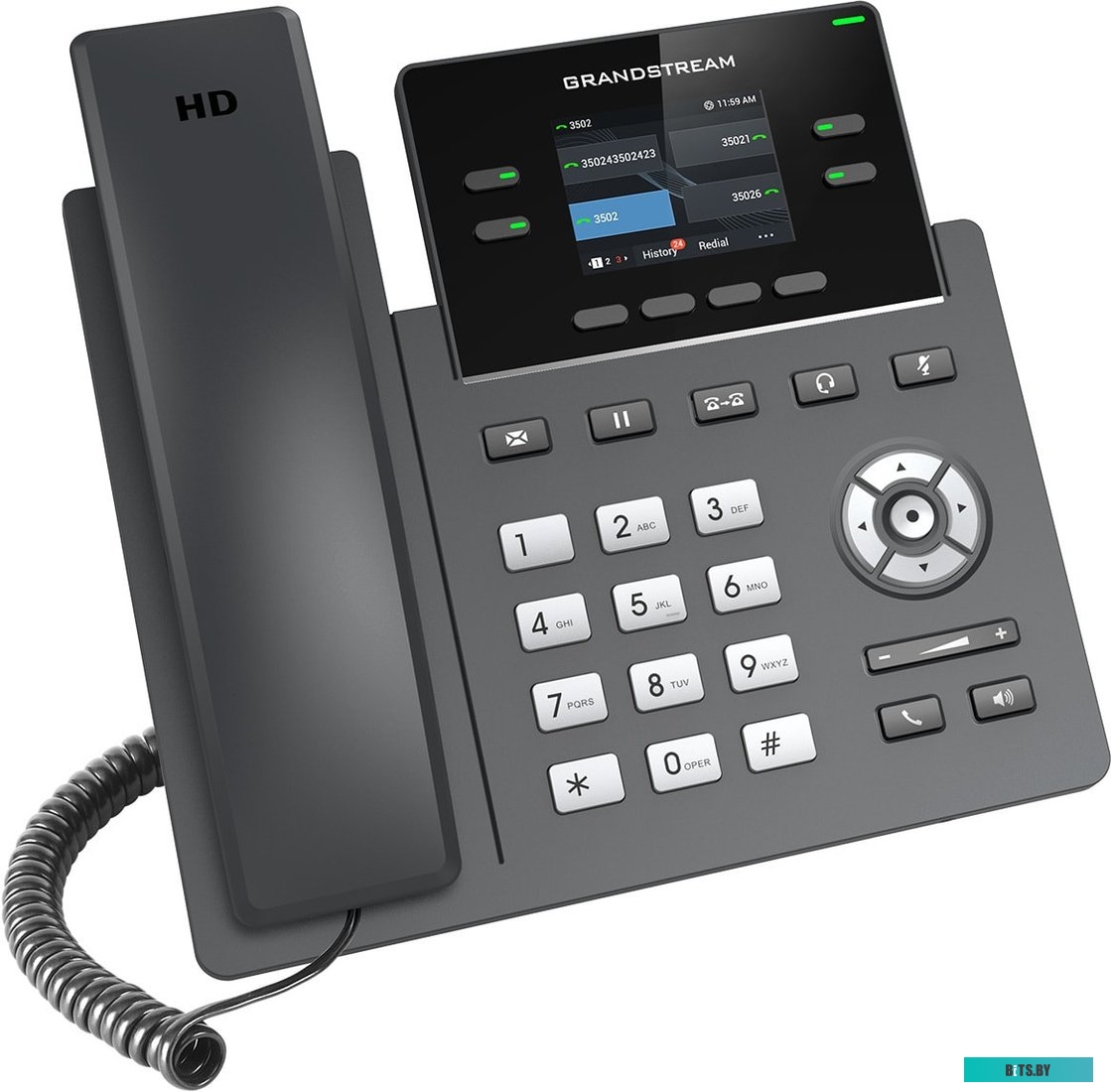 Проводной телефон Grandstream GRP2612W