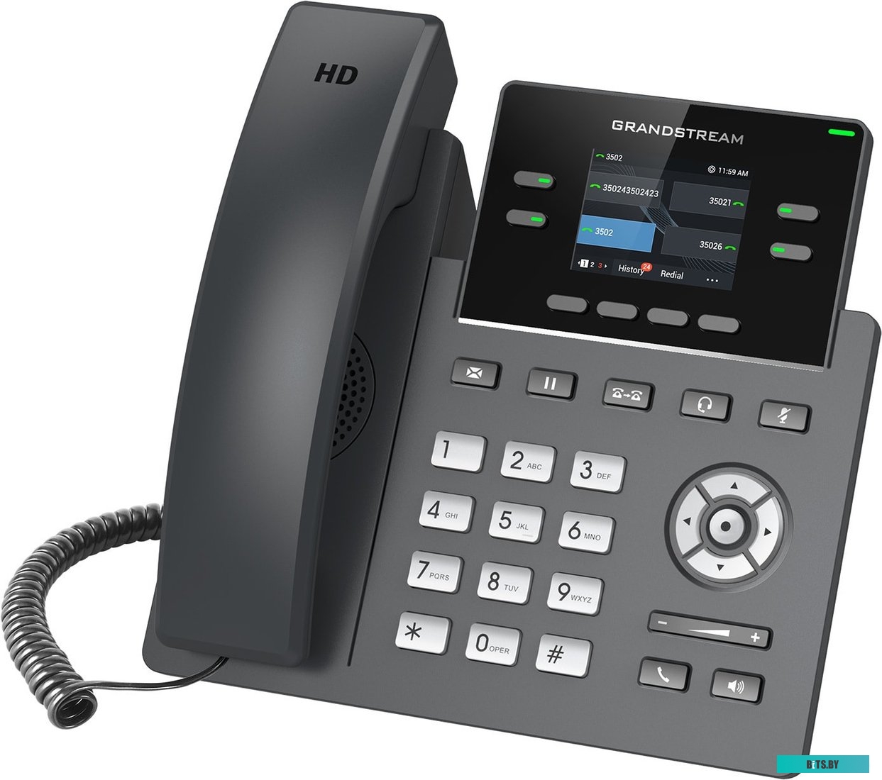 Проводной телефон Grandstream GRP2612W