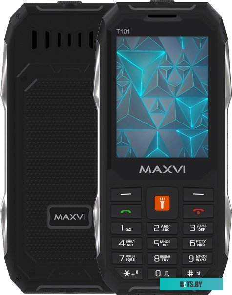 Мобильный телефон Maxvi T101 (черный)
