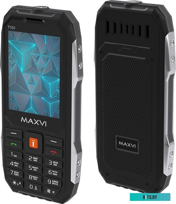 Мобильный телефон Maxvi T101 (черный)