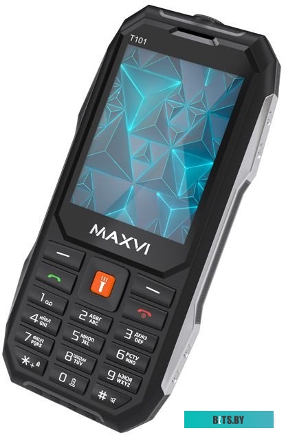 Мобильный телефон Maxvi T101 (черный)