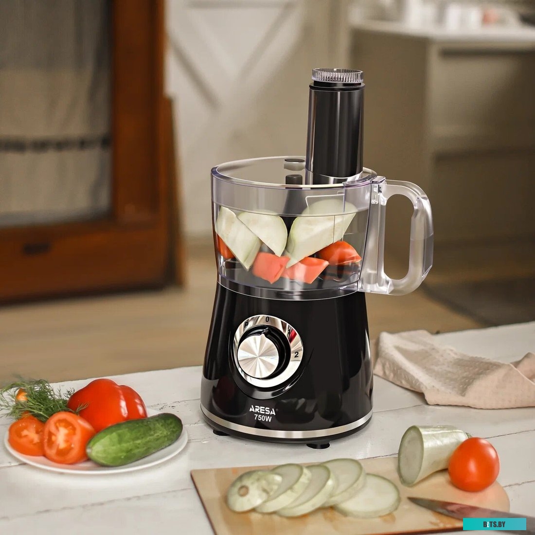 Кухонный комбайн Aresa AR-1701 Black