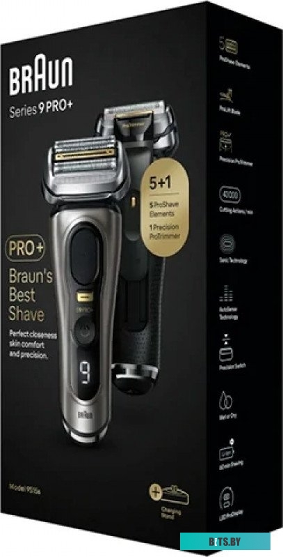 9515S Бритва сетчатая Braun 9515s питан.:аккум. серебристый