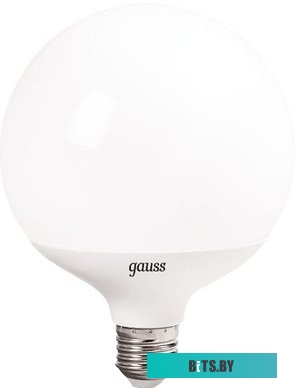 105102322 Лампа светодиодная Gauss 105102322 22Вт цок.:E27 шар 220B 6500K св.свеч.бел.хол. (упак.:1шт)
