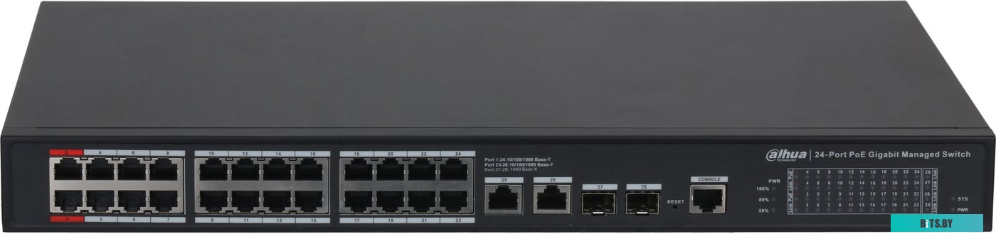 DH-S4228-24GT-240 Коммутатор Dahua DH-S4228-24GT-240