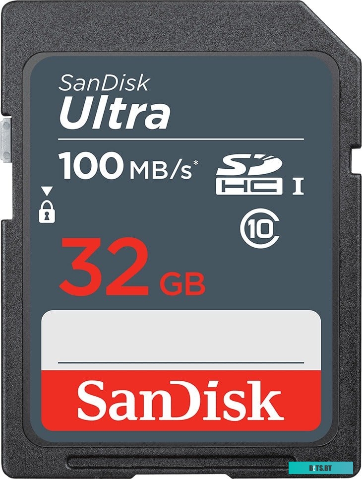 Карта памяти SanDisk Ultra SDHC SDSDUNR-032G-GN3IN 32GB