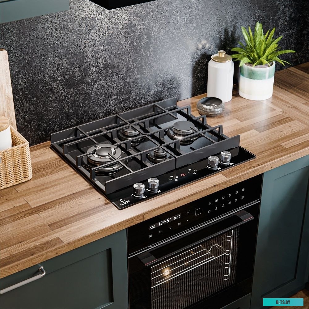 CHAO000397 Газовая варочная поверхность Lex GVG 644 T BL черный