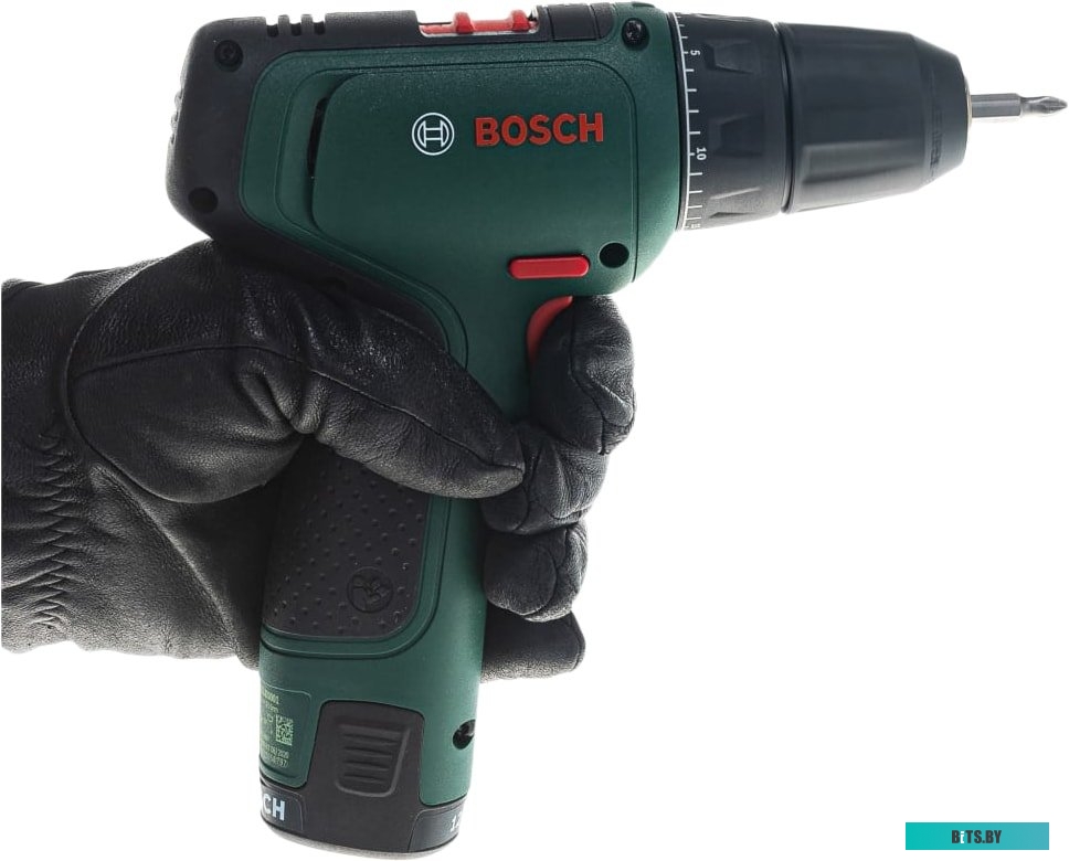 Дрель-шуруповерт Bosch EasyDrill 1200 06039D3007 (с 2-мя АКБ, кейс) <0 603 9D3 007>