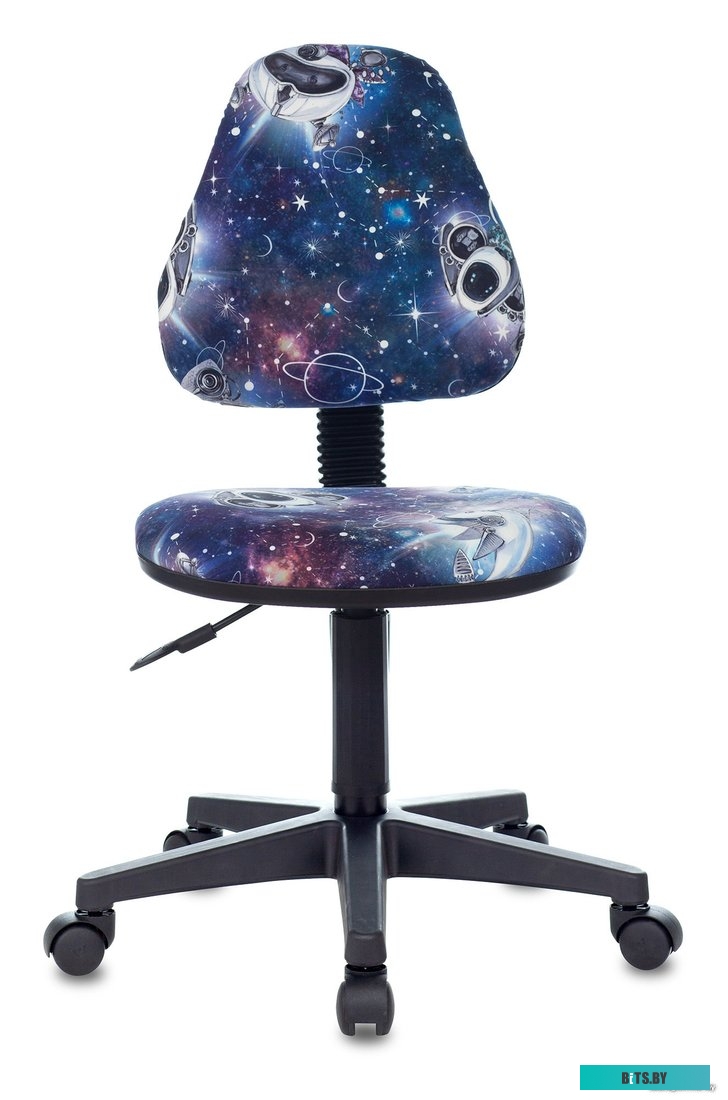 KD-4/COSMO Кресло детское Бюрократ KD-4, на колесиках, ткань, синий [kd-4/cosmo]