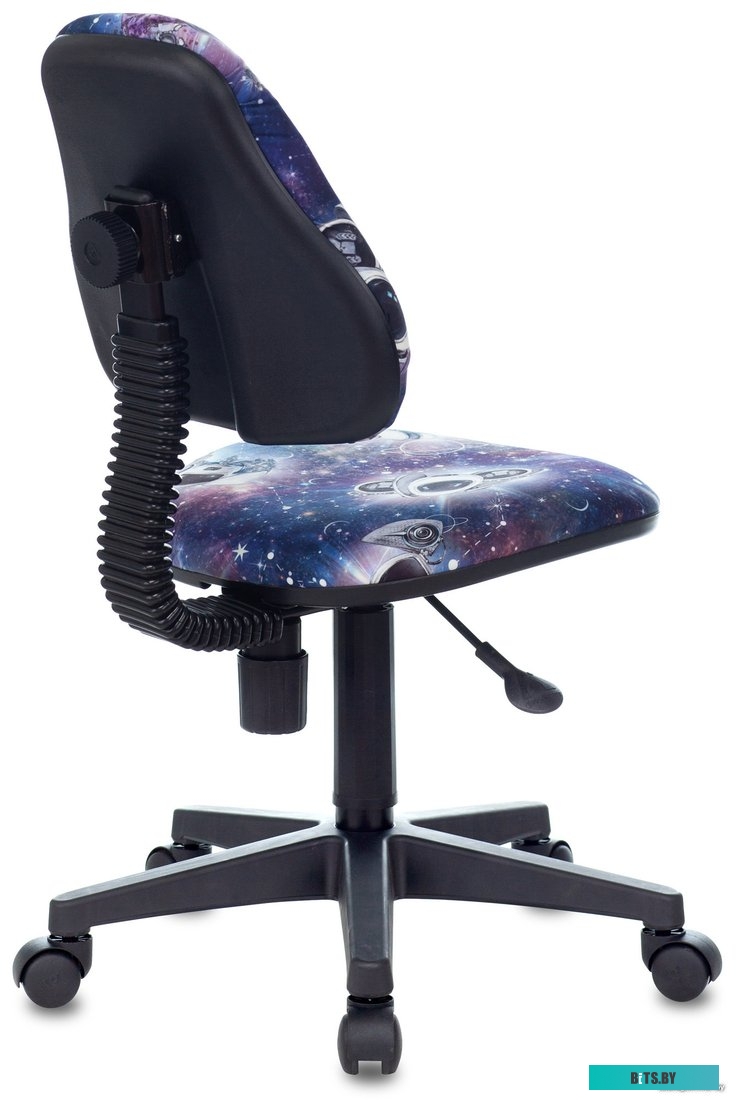 KD-4/COSMO Кресло детское Бюрократ KD-4, на колесиках, ткань, синий [kd-4/cosmo]