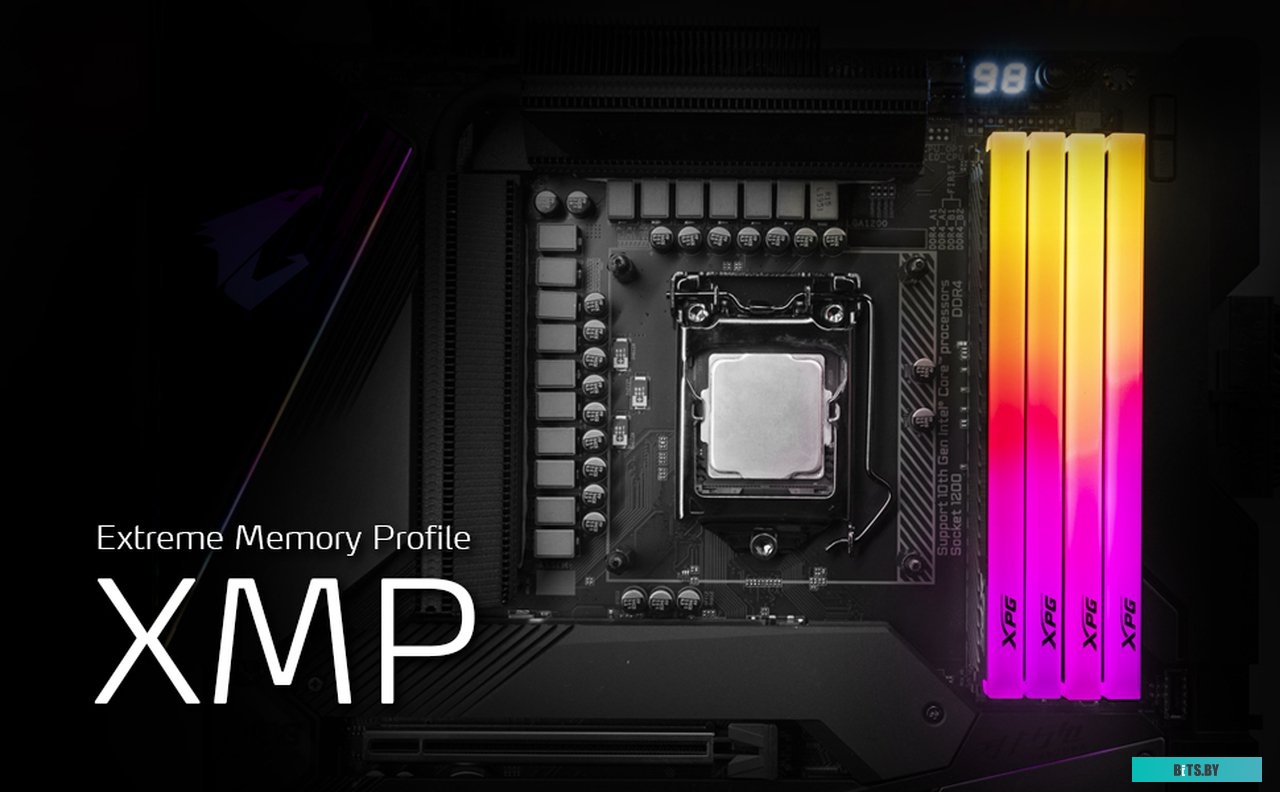 AX4U360016G18I-DCWHD45G ADATA XPG Spectrix D45G RGB 2x16ГБ DDR4 3600 МГц AX4U360016G18I-DCWHD45G