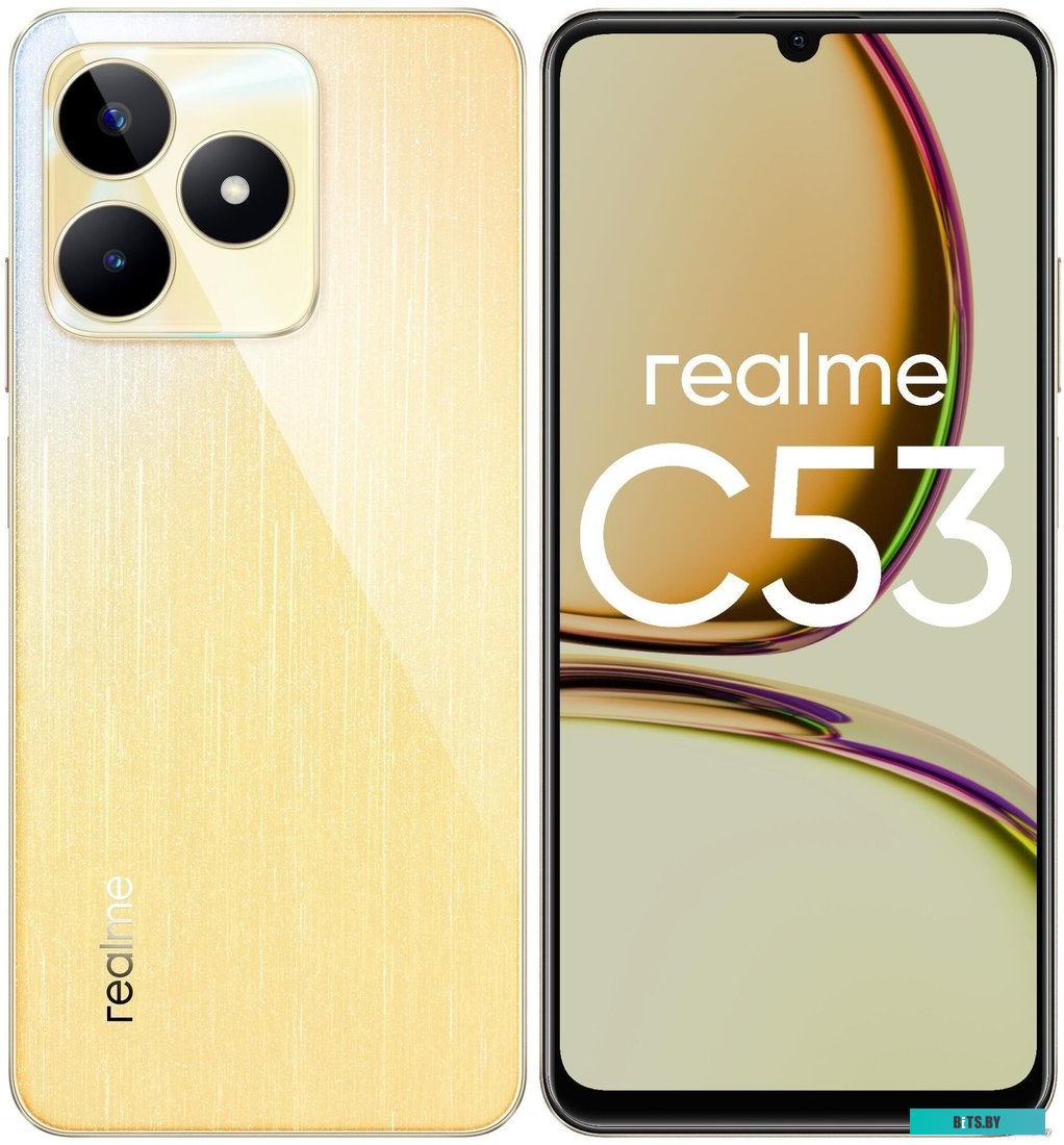 Realme C53 RMX3760 8GB/256GB международная версия (чемпионское золото)