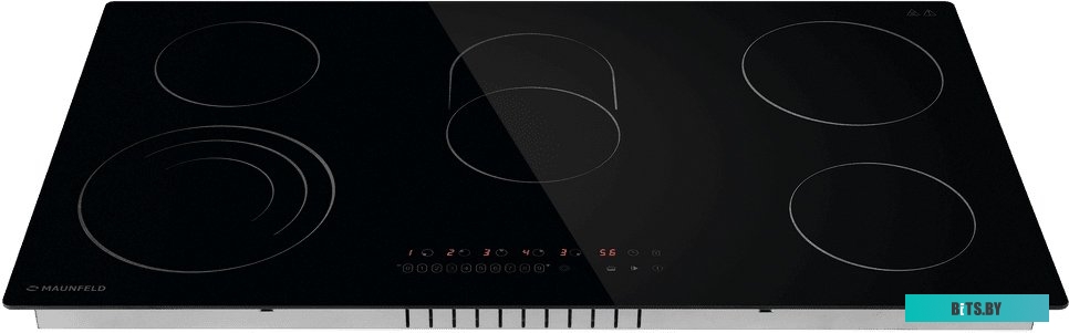 КА-00017393 Электрическая варочная панель MAUNFELD CVCE905SMTBK,  Hi-Light,  независимая,  черный