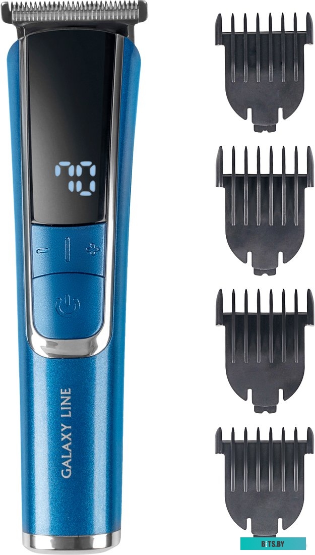 ГЛ4171Л Машинка для стрижки GALAXY LINE GL 4171 синий [гл4171л]