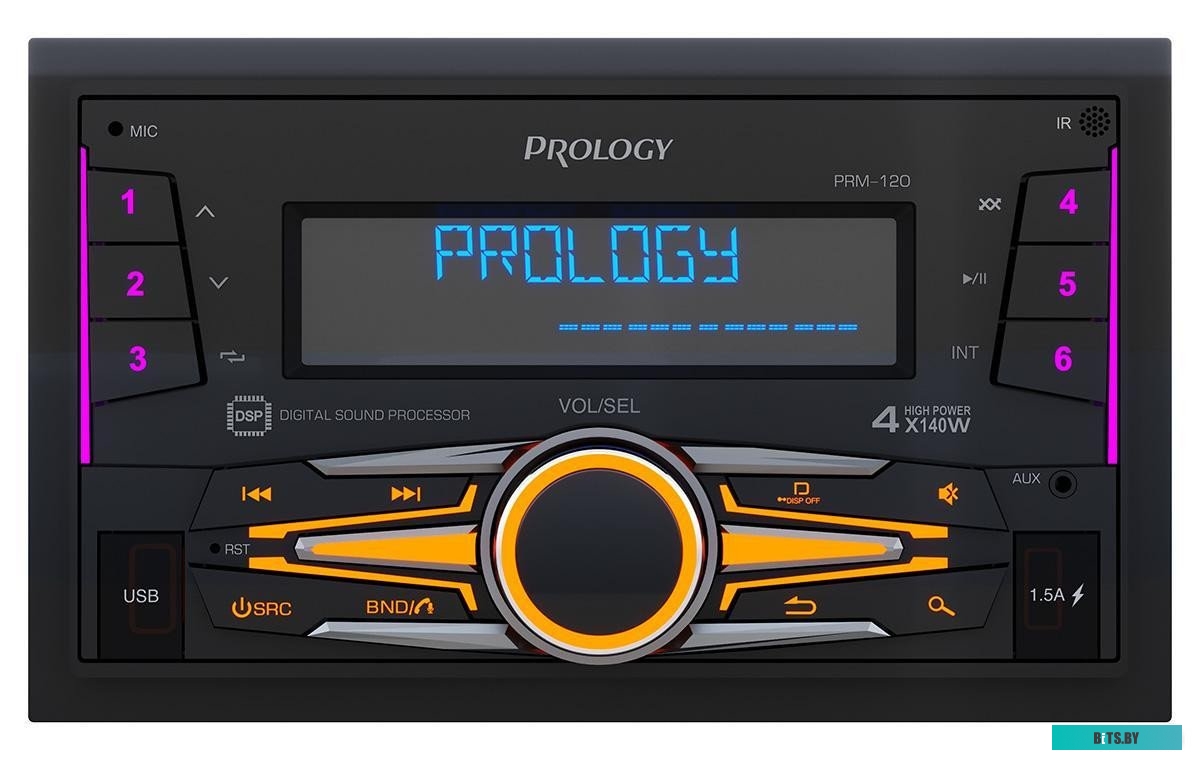 PRPRM120 Автомагнитола Prology PRM-120