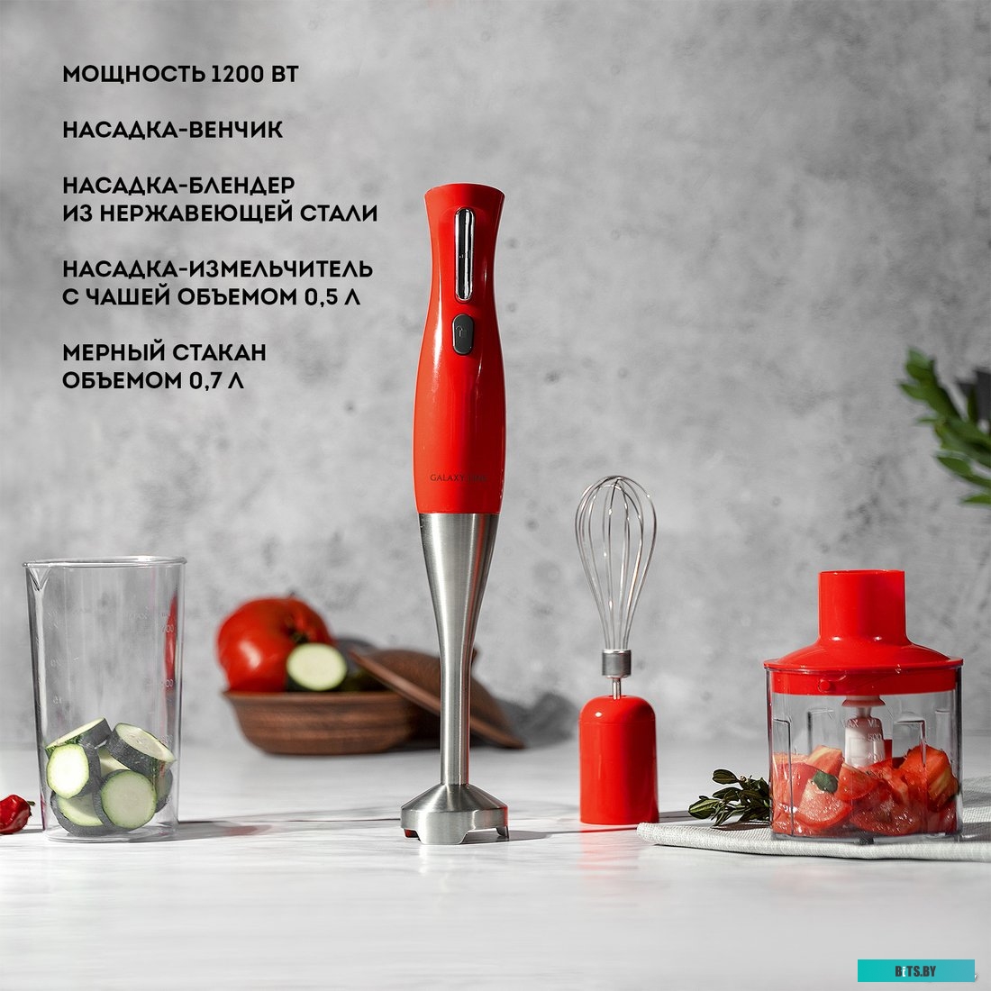 GL2164 Блендер "Galaxy" [GL2164] <White>