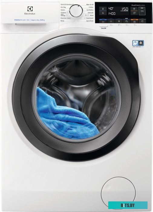 EW7WO368S Стиральная машина Electrolux PerfectCare 700 EW7WO368S пан.англ. класс: A загр.фронтальная макс.:8кг (с сушкой) белый