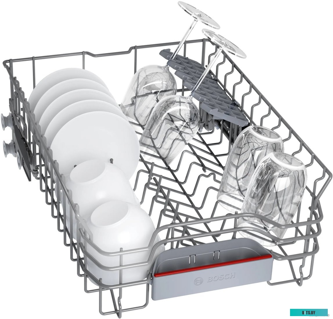 SPV4XMX20E Serie 4, Встраиваемая посудомоечная машина 45см., 10 комплектов, 3 ярус,  SilencePlus; Класс A-А-A; InfoLight,таймер