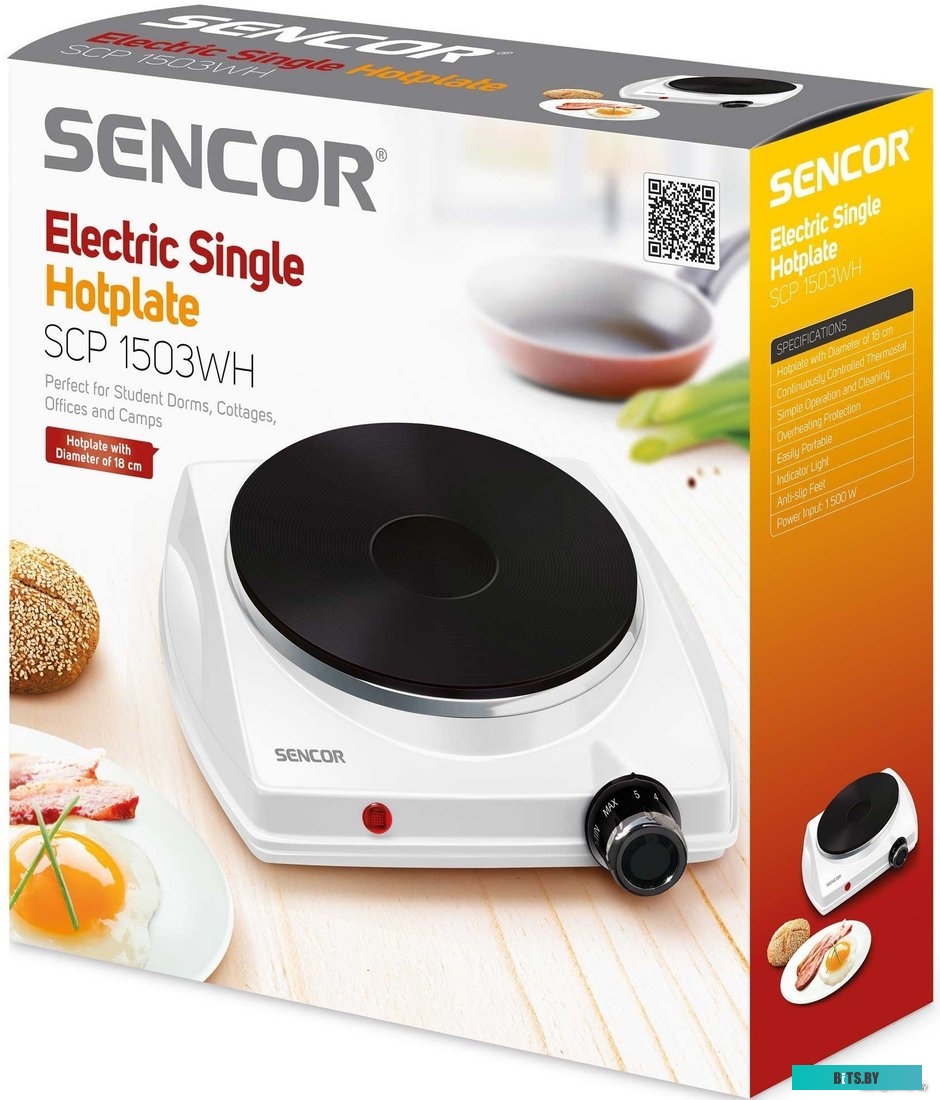 SCP 1503WH Настольная плита Sencor SCP 1503WH